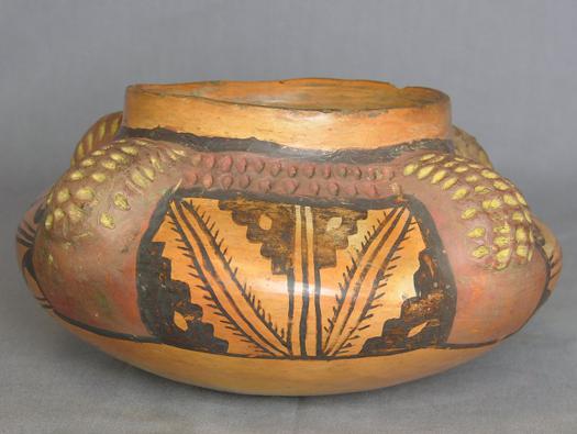 Nampeyo corrugated jar, c. 1915